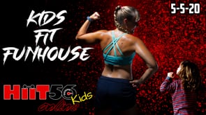 Kids Fit Funhouse | Sidewalk Chalk Theme | with Coach Tammy | 5/5/20