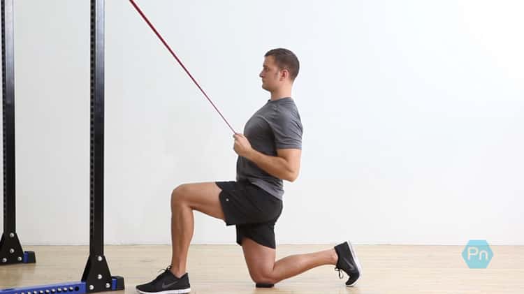 Standing band leg extension on Vimeo
