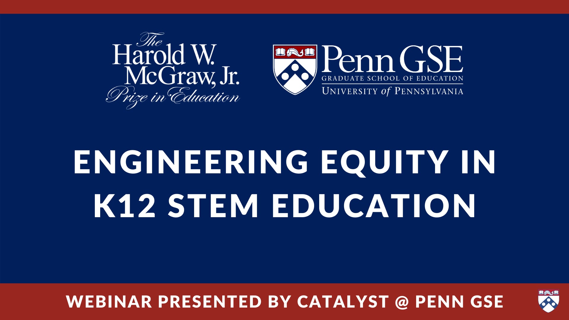 Play video: Engineering Equity in K-12 STEM Education