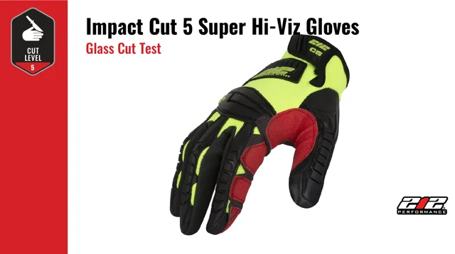 JYLPT 2 Pack Cut Resistant Work Gloves, High Performance Level 5