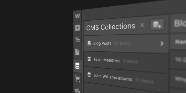 CMS Collections - Webflow University Documentation