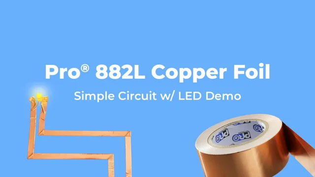 STEM Crafts: Simple LED Circuit Project using Pro® 882L Copper Tape - Pro  Tapes®