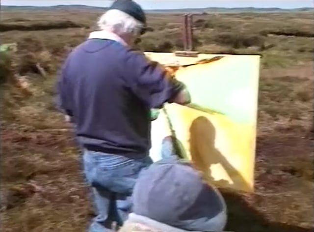 Kenneth Webb Demonstrates Bog Painting - May 1999