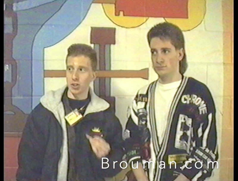 Tiffany & Dino - vintage footage of Eric & old Celebrities