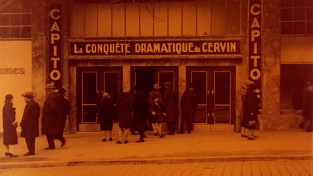 La Construction du plus beau Cinéma de Lausanne le "Capitole"