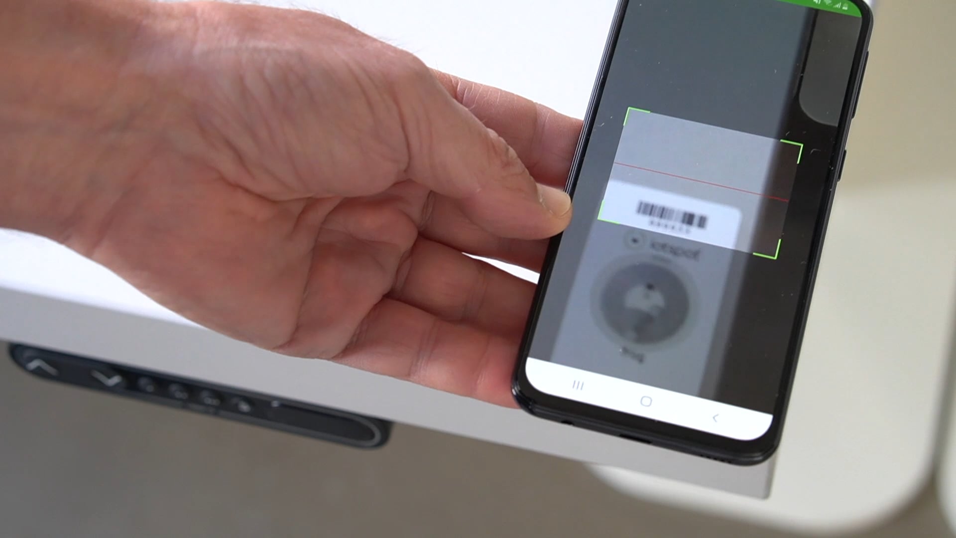iotspot - digitizing a desk identifier (NFC sticker) on Vimeo
