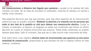 Taller: Profesionalizacin de la labor comercial y la venta a distancia