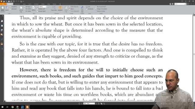 Baal HaSulam Articles   The Freedom   Lesson #5