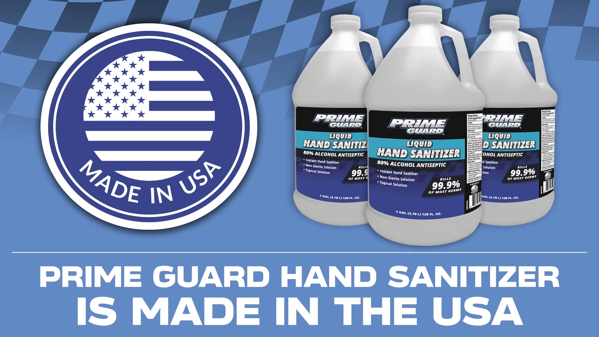 Prime Guard Hand Sanitizer Manufacturing on Vimeo