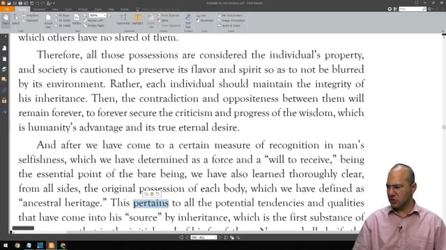 Baal HaSulam Articles   The Freedom   Lesson #10