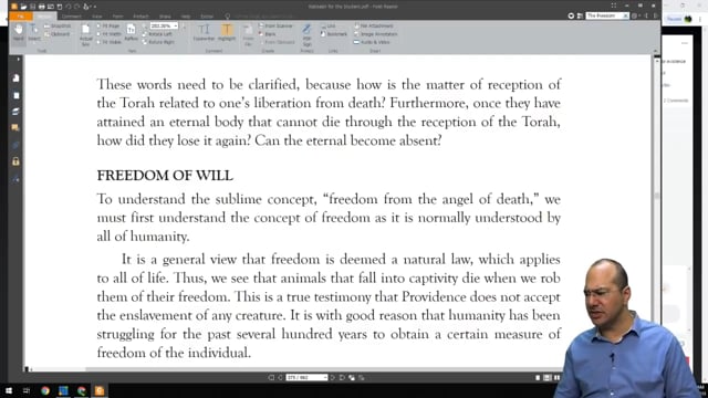 Baal HaSulam Articles   The Freedom   Lesson #1