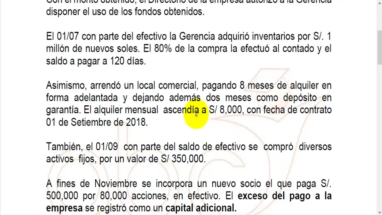 ELABORACIÓN DE EEFF ABC Online Learning Center