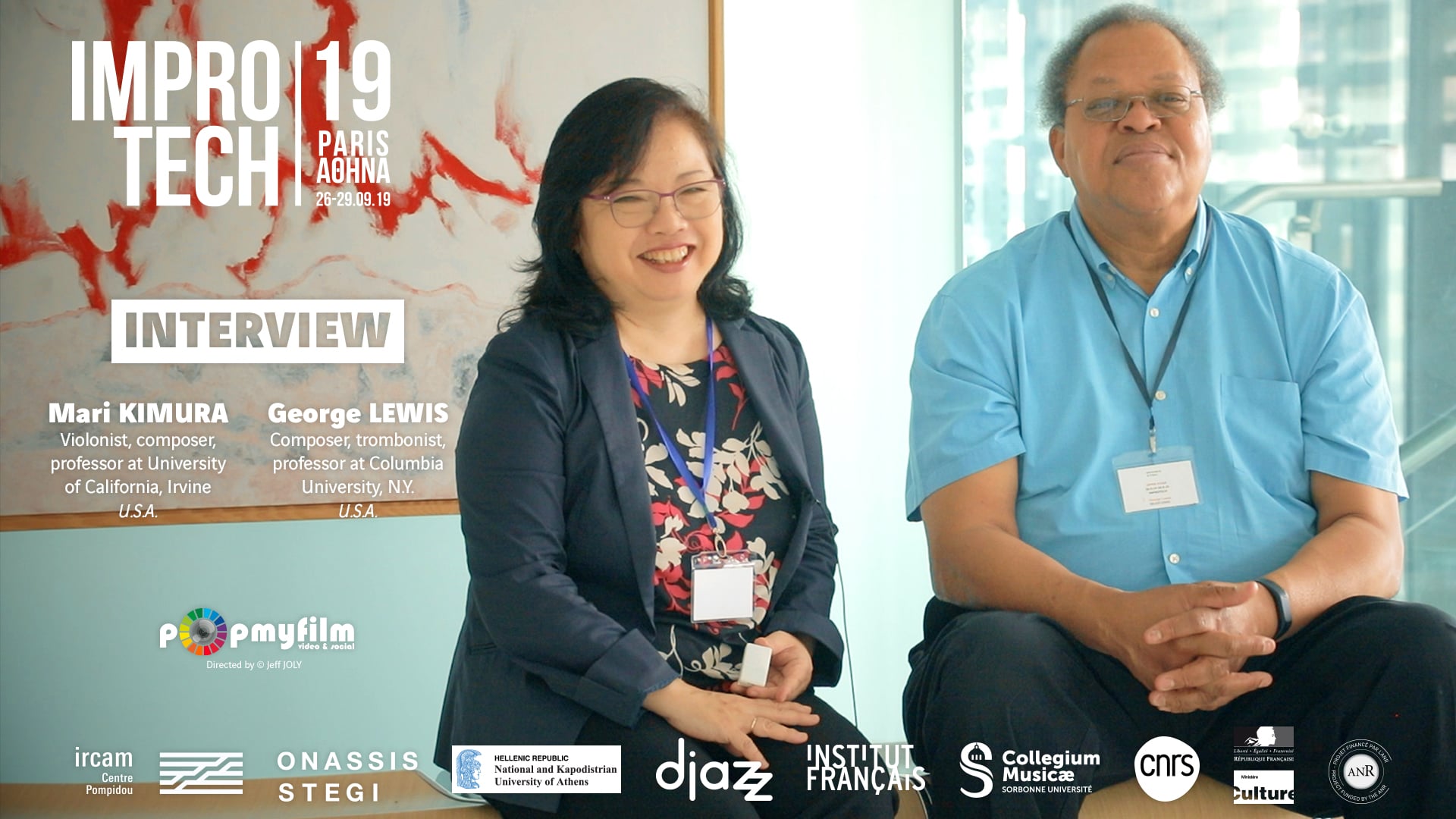 Improtech 19 -Interview - Mari KIMURA & George LEWIS