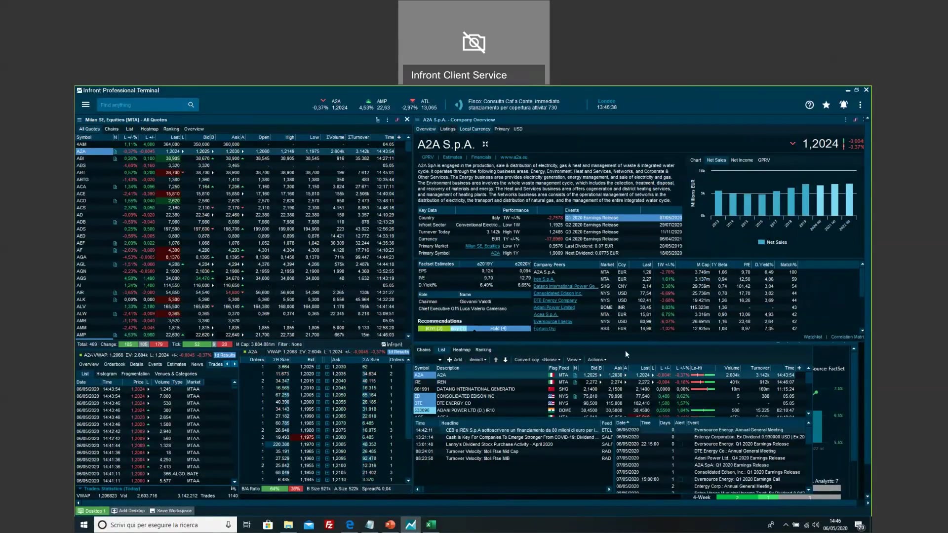 Infront Professional Terminal on Vimeo