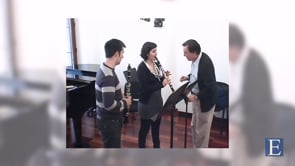 Eduard Brunner: Poulenc – Sonata for two clarinets FP 7 – I. Presto