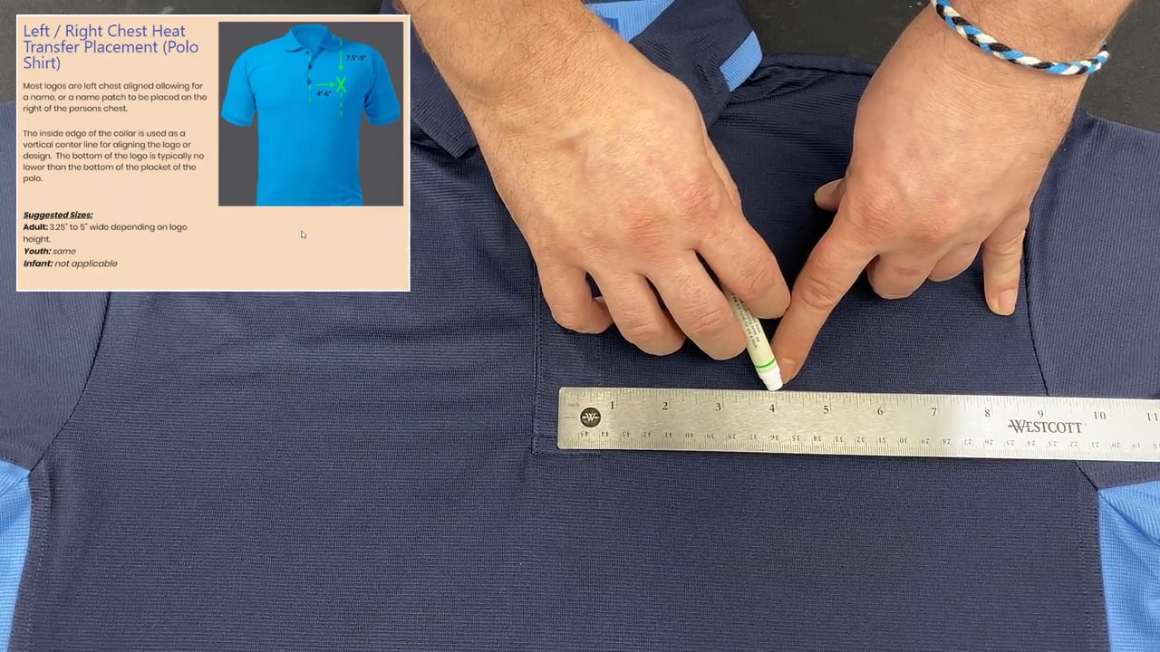 Where to Put Left Chest Logos on Polos Avance 1501C 2020 on Vimeo
