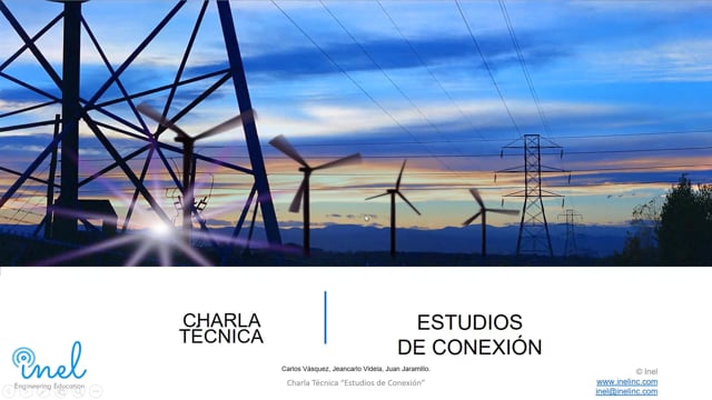 Webinar Estudios Eléctricos de Conexión