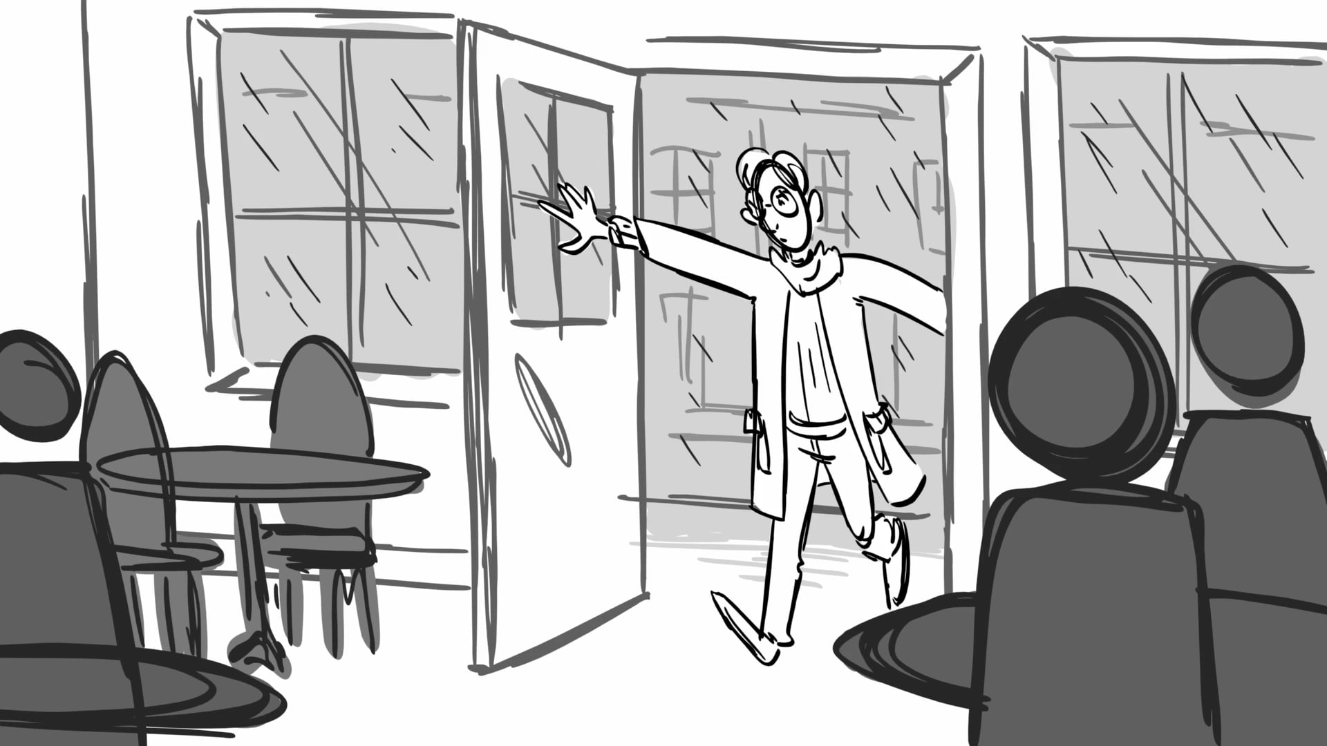 BISTRO - comedy in dialogue exercise