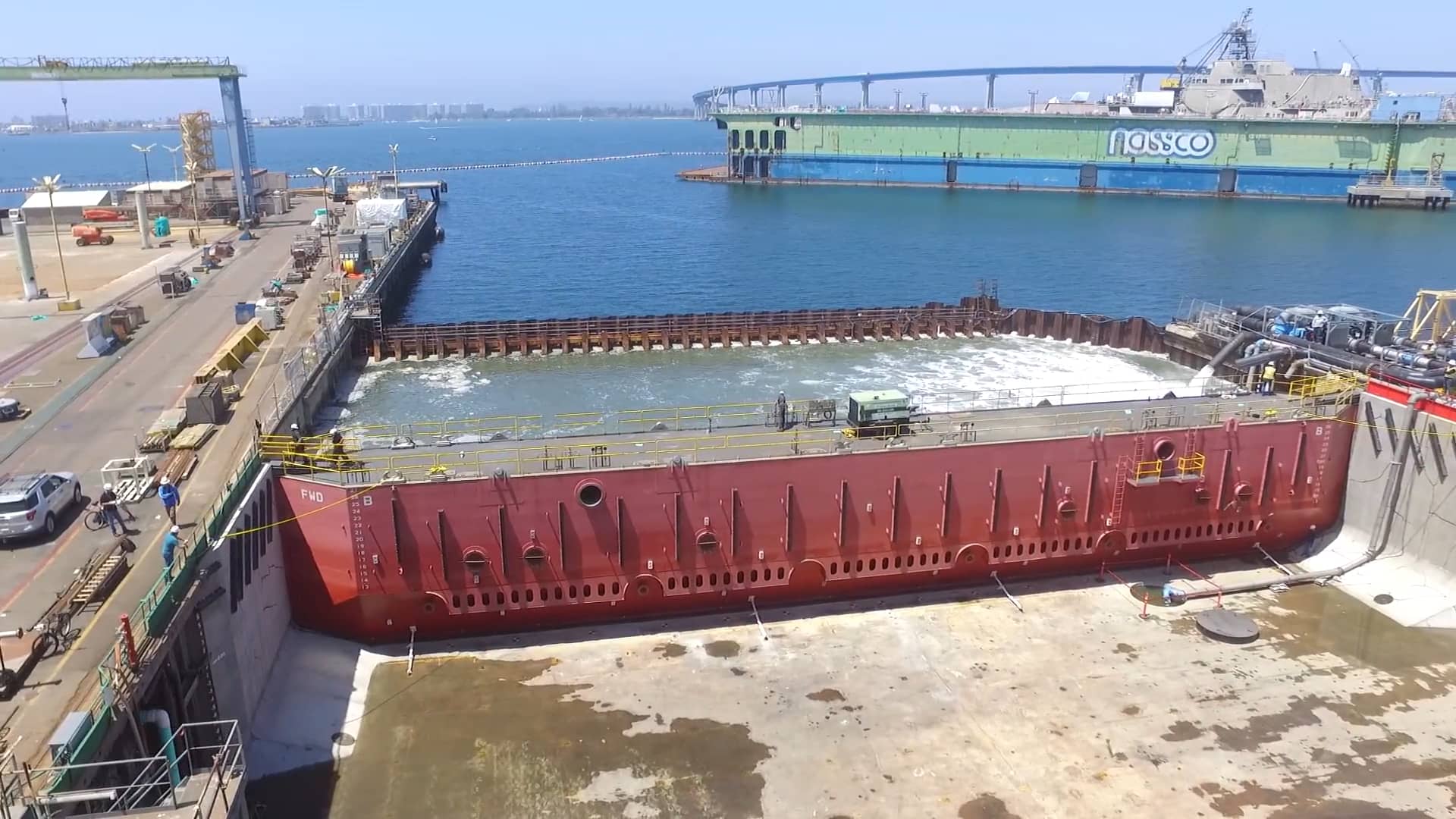 New Graving Dock Gate Placement on Vimeo