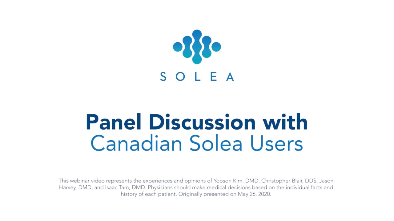 Panel Discussion with Canadian Solea Users on Vimeo