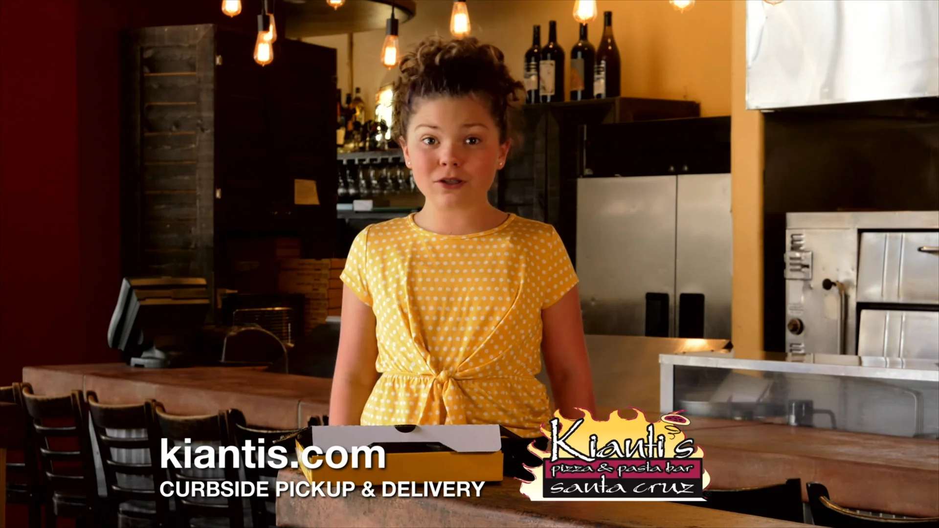 Kianti s Pizza Pasta Bar in Santa Cruz Jaycee Barber TV Spot