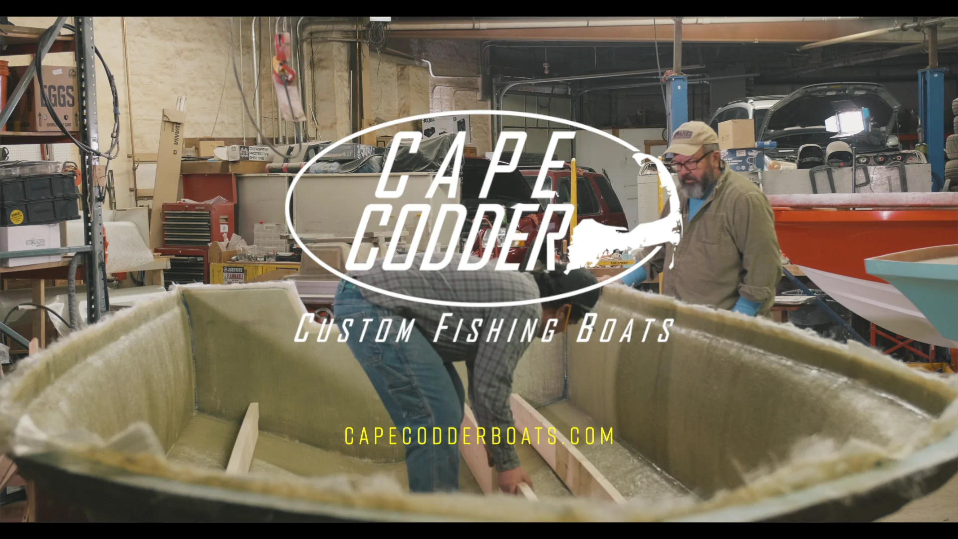Cape Codder Boat Company - Step Three - Stringers on Vimeo