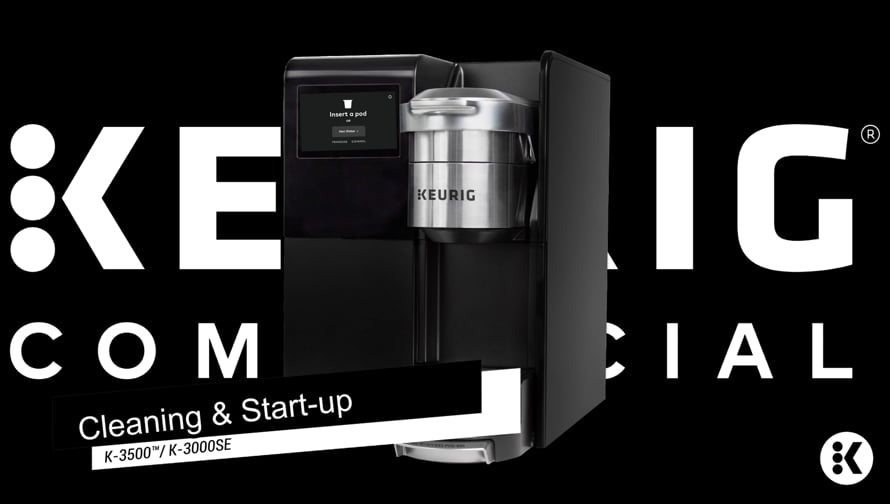 K-3500™/ K-3000SE Cleaning & Start-Up | Videos & Movies on Vimeo
