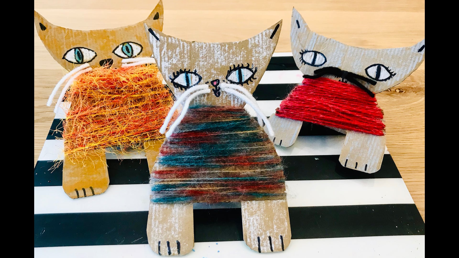 Cardboard Kitties