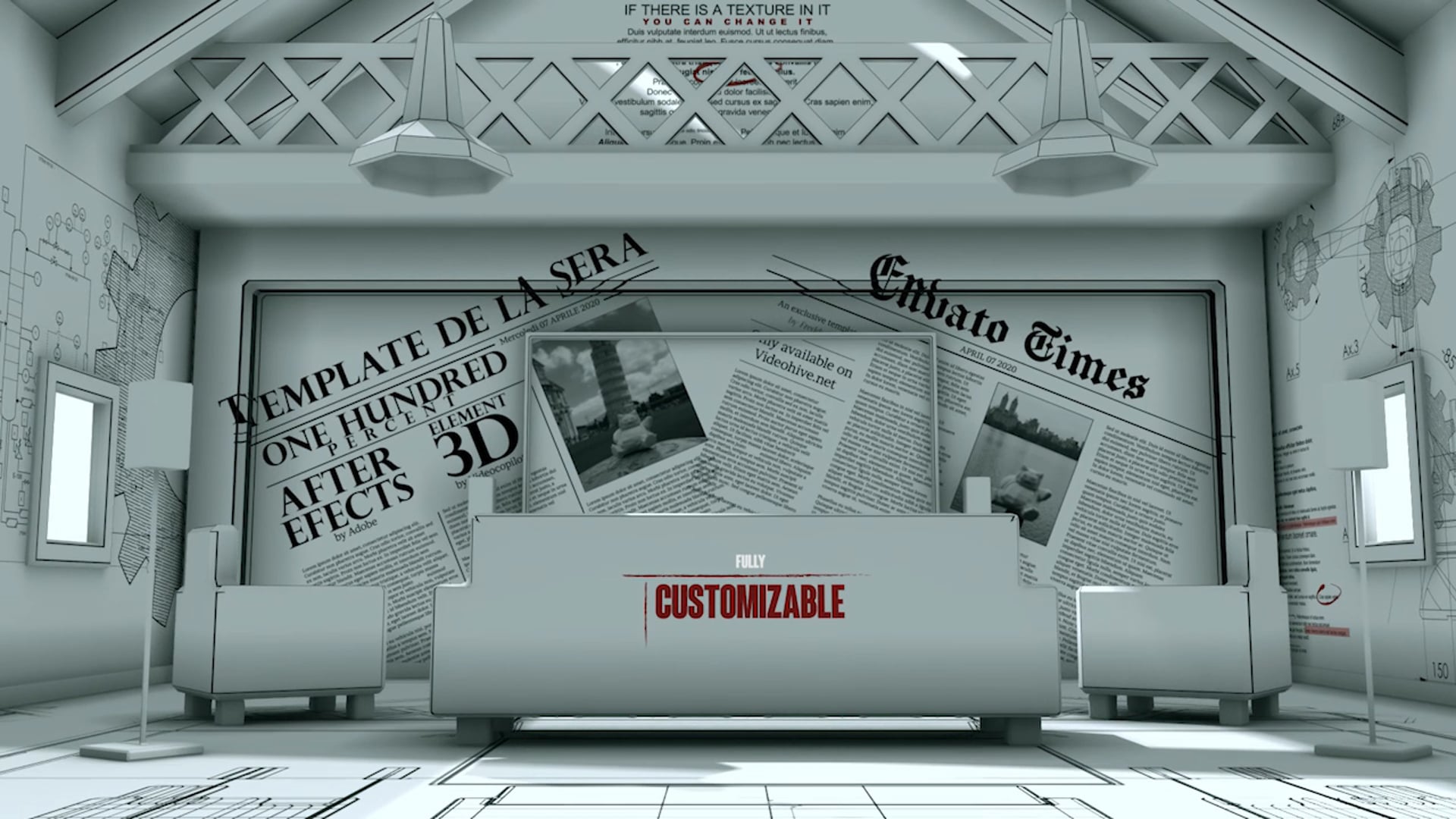 Videohive House of Paper