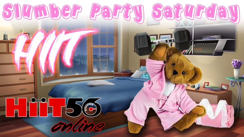 Hiit Class | SLUMBER PARTY SATURDAY | with Susie Q