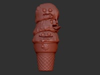 ZBrush ice cream
