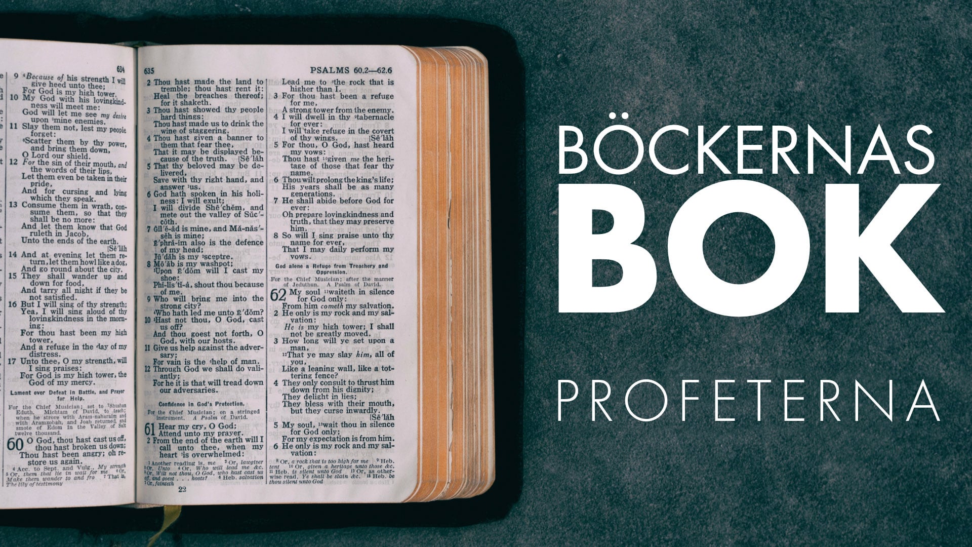 Böckernas bok: Profeterna