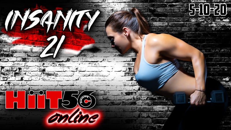 Insanity 21 | Massive Calorie Blast | with Pam | 5/10/20