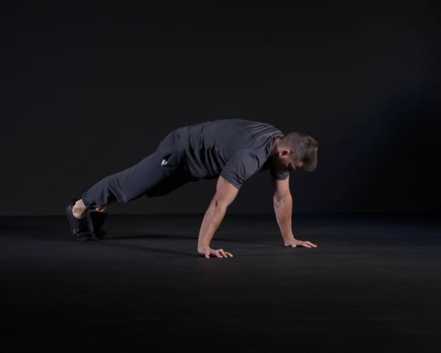 Side to Side Push Ups - Side to Side