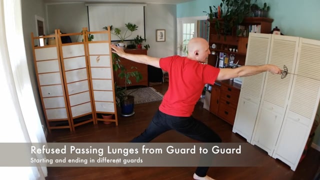 Refused Passing Lunges from Guard to Guard | RA Solo