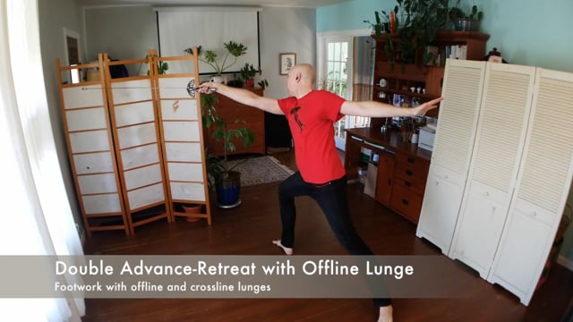 Double Advance-Retreat with Offline Lunge | RA Solo