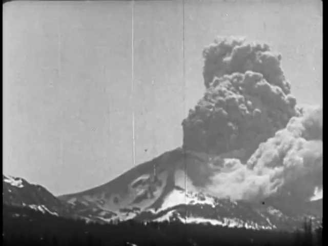 Mt Lassen 1915 Eruption