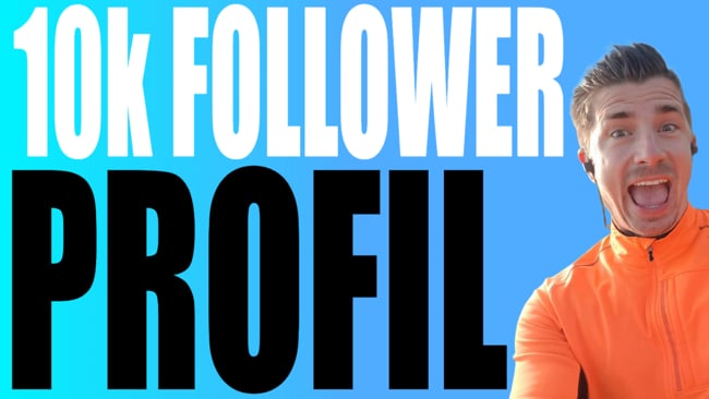 Mehr als 10k Follower mit dem Profil aufbauen