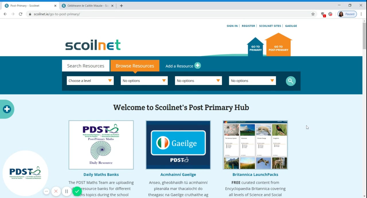 Scoilnet.ie (Físghabháil) On Vimeo