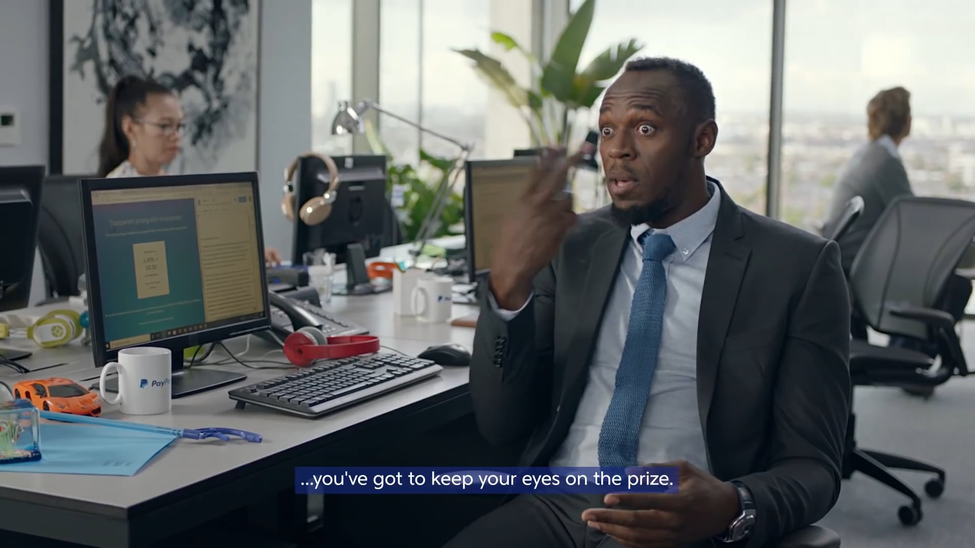 World’s fastest intern – Usain Bolt’s first day working at PayPal (B Camera Operator)