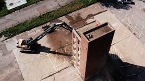 Fire Tower Demolition Drone