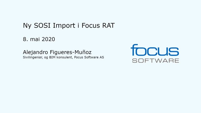 SOSI Import Focus RAT 2020