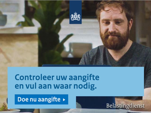 Video poster: Belastingdienst - Fase 1 - Banners