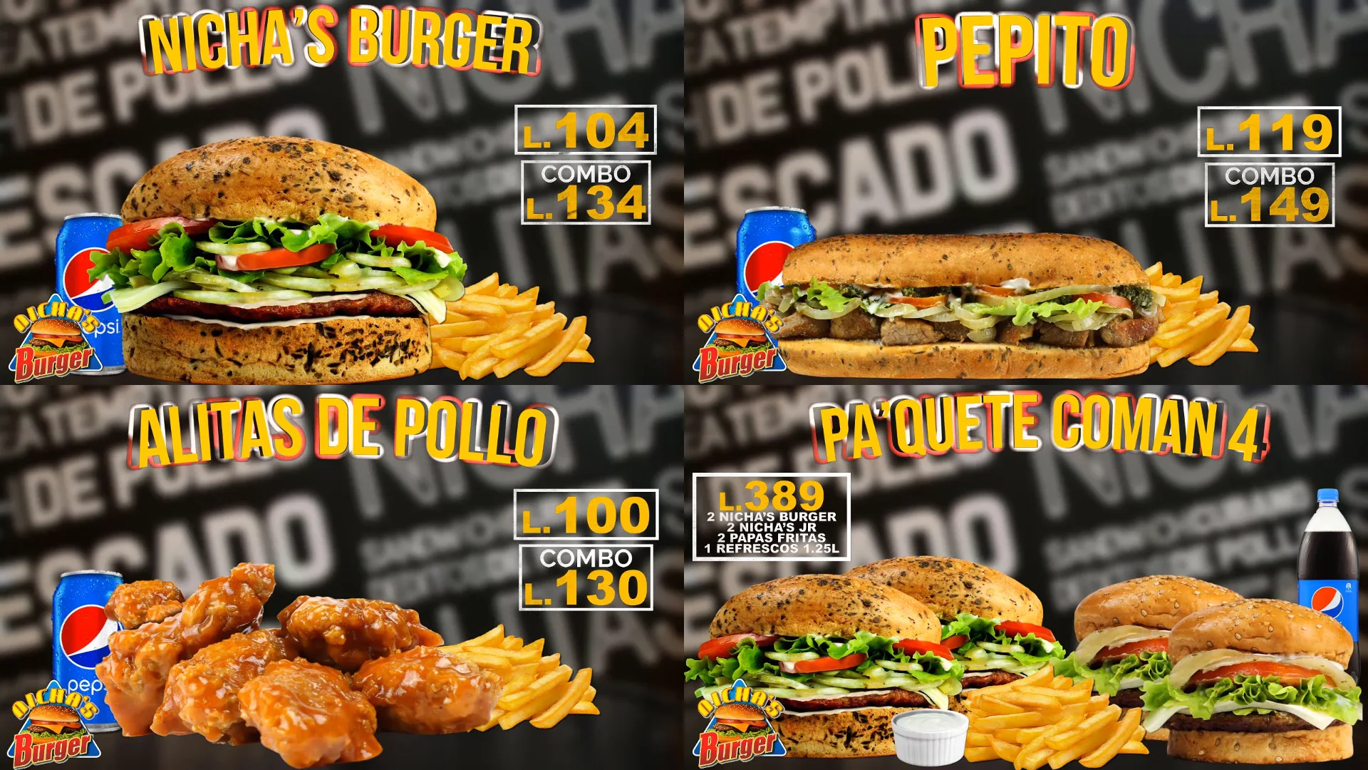 La Barraquita Burger Palmas - Menú digital