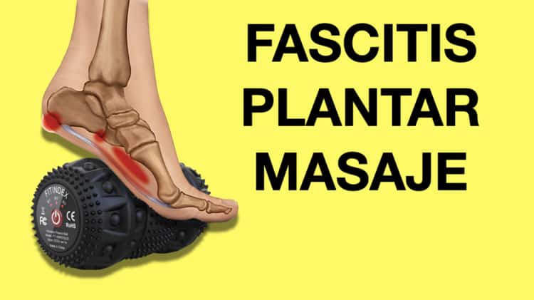 Fascitis best sale plantar masaje