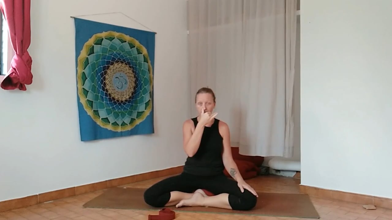 Jour 1. Cours de yoga - Chandra Namaskar : Dévotion de sa pratique à la lune avec Géraldine Ledoux ( 65 min)
