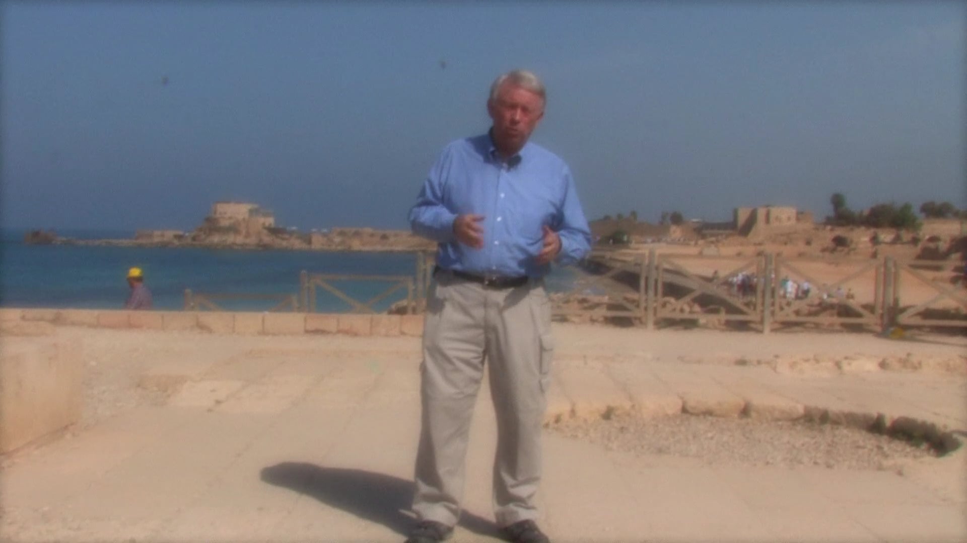 Paul's Appeal to Caesar at Caesarea Maritima (Acts 25:12)