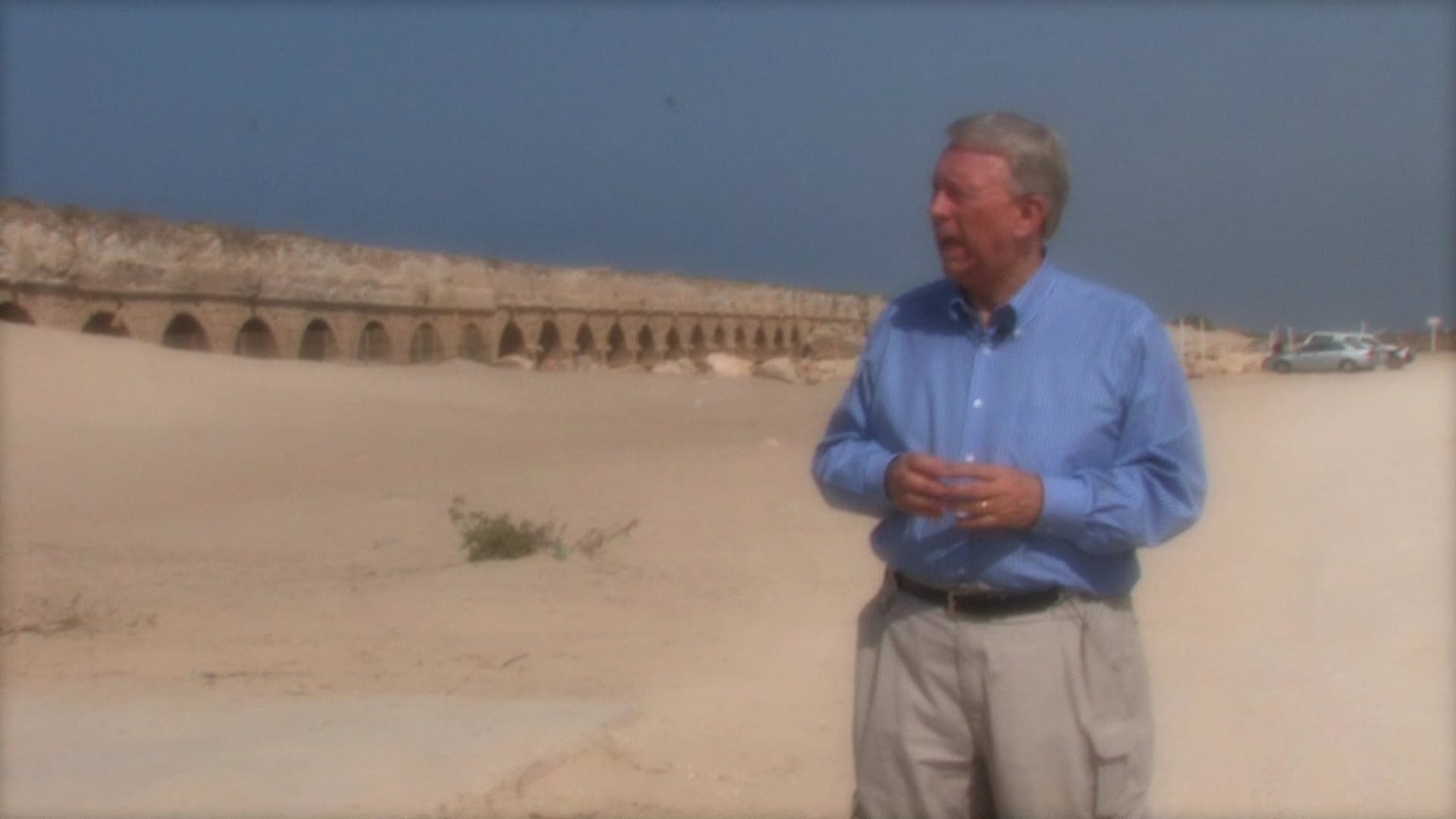 Aqueducts Provided Water to Caesarea Maritima (Acts 9:30)