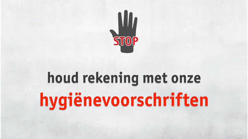 Productvideo „Hygiënevoorschriften (met winkelwagentje)”