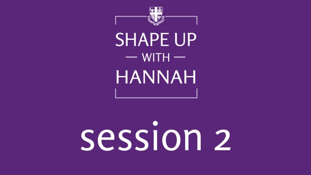 Shape Up With Hannah 2